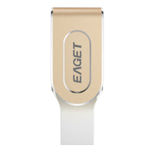 EAGET i80 64GB USB 3.0 Stylish Rotation Metal 8 Pin USB OTG Expansion U Disk for iPhone / iPad